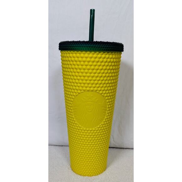 Starbucks Hawaii Exclusive 2020 Pineapple Matte Studded Tumbler Cup 24oz Venti - Picture 2 of 6